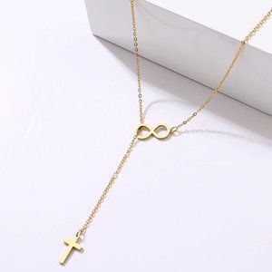 Dainty Cross Shape Necklace
